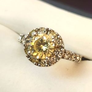 Citrine Lemon Ring
